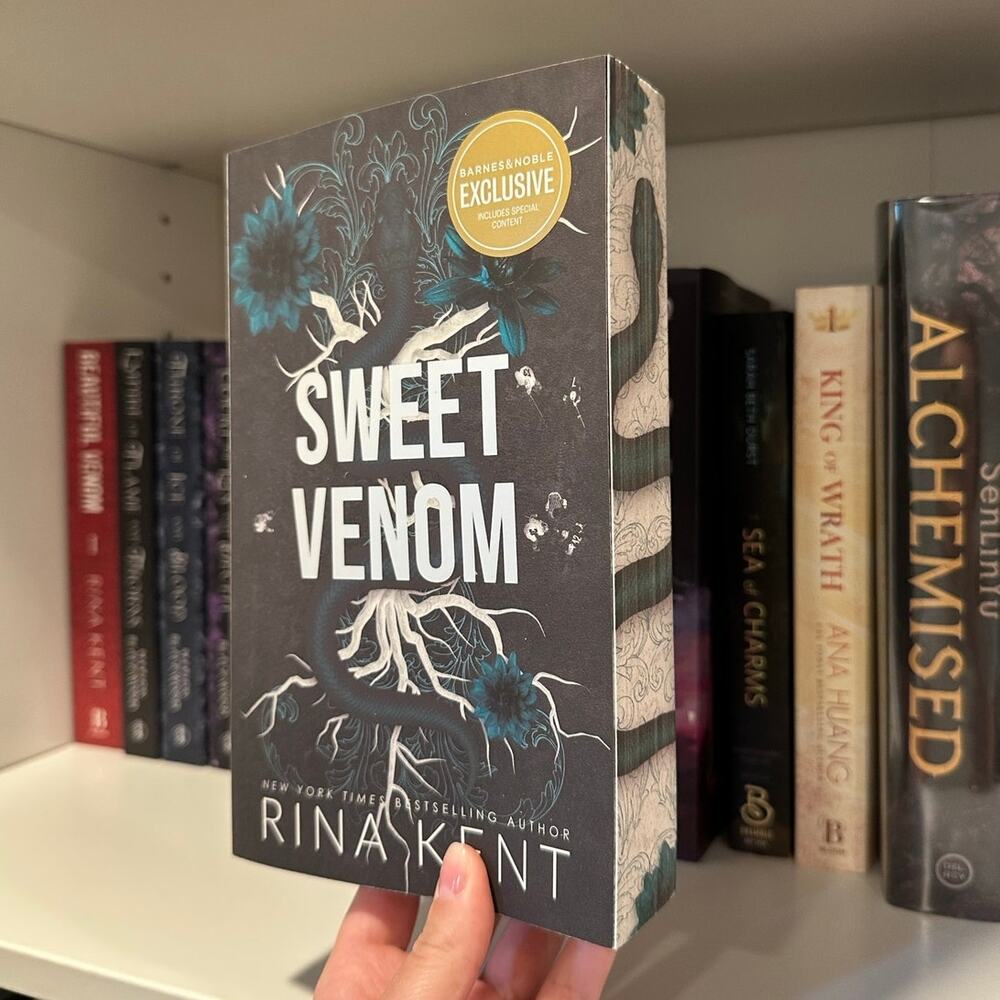 Barnes & Noble Exclusive Edition Signed Sweet Venom By Rina Kent